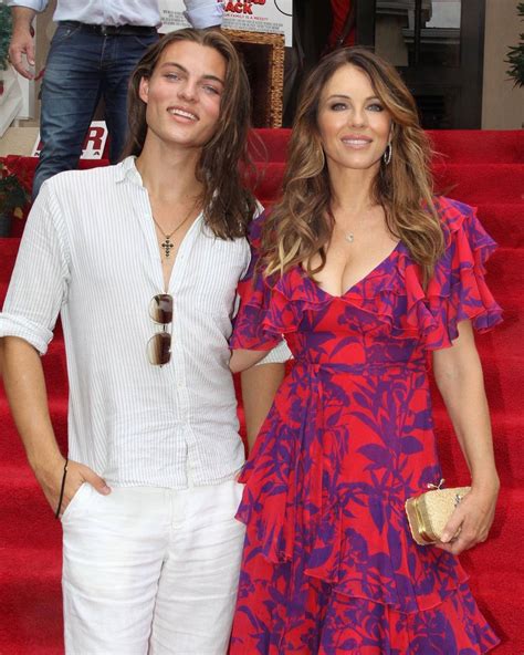 Who Is Elizabeth Hurleys Son And Mirror Image Damian Hurley The 20