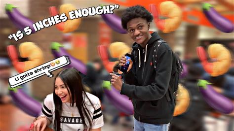 Is 5 Inches Enough🍤🍆 Public Interview High School Edition Youtube