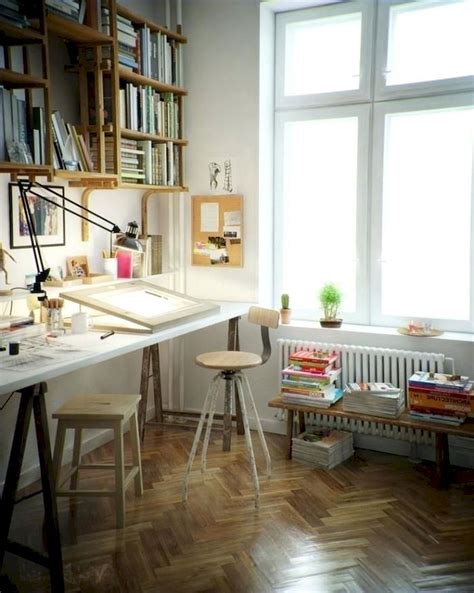 See more ideas about design, house interior, home decor. Cool Dreamy Art Studio Design Ideas For Small Spaces To ...