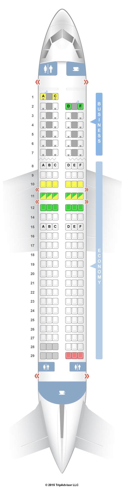 Seatguru Seat Map Air France Airbus A320 320 V1