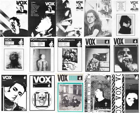 Dublin Post Punk Magazine Vox Remembered In New Anthology Release