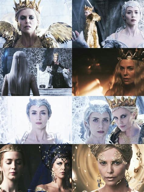 Evil Queen And The Ice Queen Huntsman Ice Queen Evil Queens Snow Queen