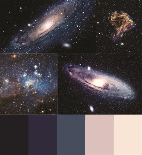 Space Themed Colours Color Palette Design Color Schemes Colour