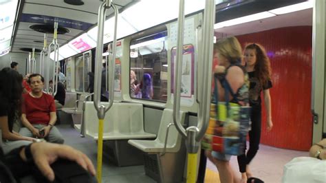 Montreal Metro Ride On The Orange Line Youtube