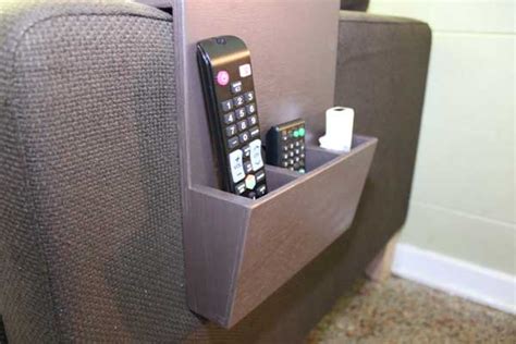 Sofa tray couch drink holder bed car black foam 15.5 wide 4 pocket. DIY Couch Cup Holder and Remote Caddy | dadand.com