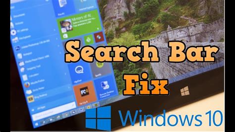This wikihow will teach you how to add a search box next to the start button in windows 10. Windows 10 Search Bar Not Working FIX - YouTube