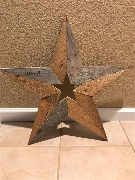 Reclaimed Wood Star Etsy Christmas Wood Crafts Wood Art Projects