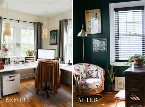 Go ahead and embrace kondo's minimalist sensibilities and streamline your office. Before & After: Hunter Green Home Office » Jessica Brigham