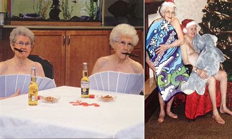 Ohio Grandmas Wilma Purvis And Norma Elfrink Strip Down For Charity