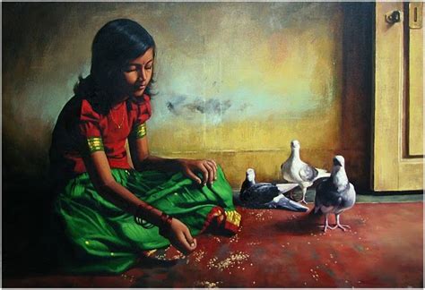 Fine Art And You 30 Beautiful Paintings By S Ilayaraja A Must See