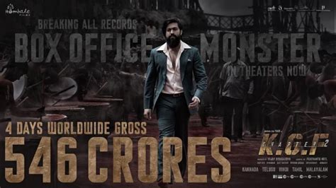 Kgf 2 Worldwide Box Office Collection State Wise Break Up Of 4 Day 1st