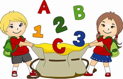 Kindergarten Clip Clipart Alphabet Children