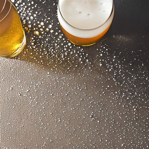 A Bubbly And Frothy Texture With Beer And Carbonated Drinks3