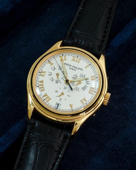 Patek Philippe Annual Calendar Ref 5035j Year 2000 Vintage Watches Miami