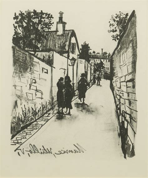 Lot 54 2 Maurice Utrillo Lithographs Street Scenes