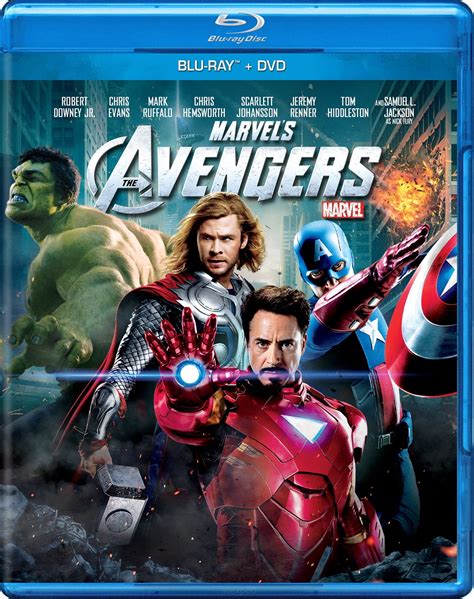 Marvels The Avengers Two Disc Blu Raydvd Combo In Blu Ray Packaging