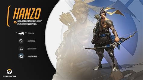 1920x1080px Free Download Hd Wallpaper Hanzo Overwatch Character