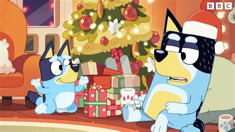 Bluey And Bingo Play Verandah Santa Cbeebies Christmas Youtube