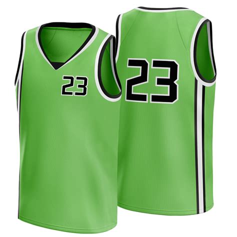 Lime Green Basketball Jerseys Dunk
