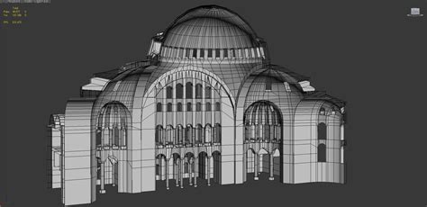 Hagia Sophia 3d Model