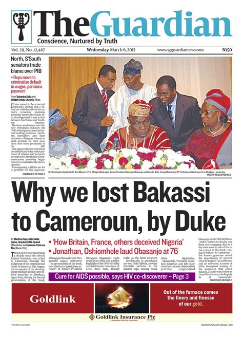 Wednesday 06 Mar 2013 The Guardian Nigeria By The Guardian Newspaper Issuu