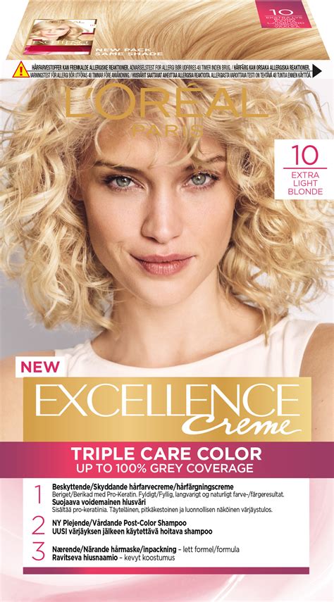 L Oréal Paris Excellence Creme 10 Extra Light Blonde