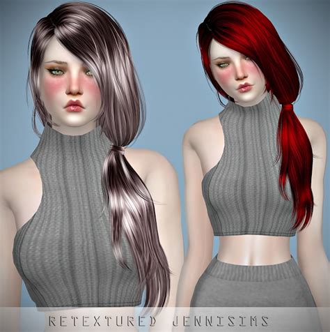 Newsea Tellme Hair Retexture At Jenni Sims Sims Updates