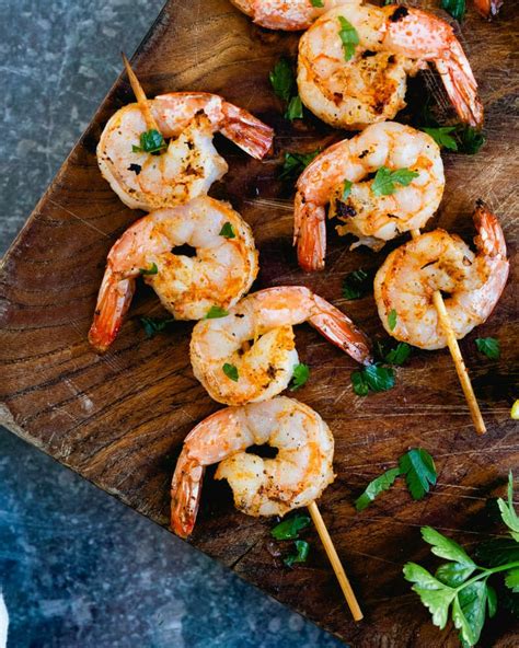 Grilled Shrimp Skewers Fast And Easy A Couple Cooks