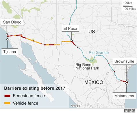 Trumps Border Wall A Broken Promise A Second Term Or Both Bbc News