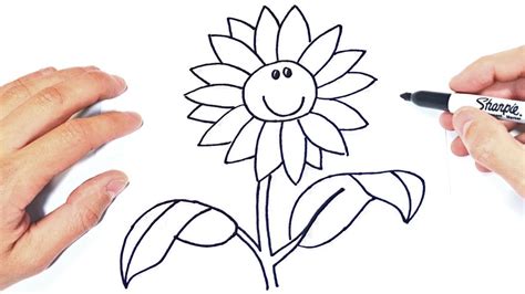 Top 176 Dibujos De Flores Faciles Para Niños Anmbmx