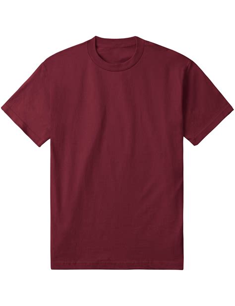 Hat And Beyond Mens Basic Comfort Solid Plain Crew Neck T Shirts