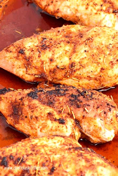 perfect juicy baked chicken breasts chef lolas kitchen