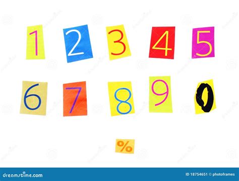 Printable Numbers To Cut Out