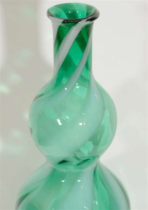 Empoli Glass Vase At 1stdibs Empoli Vase Empoli Glass For Sale