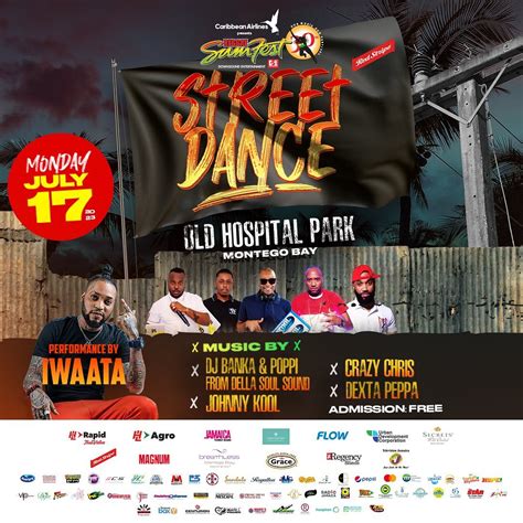 reggae sumfest street dance 2023 eventrra
