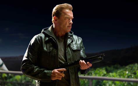Arnold Schwarzenegger Terminator Genisys Hd Wallpaper