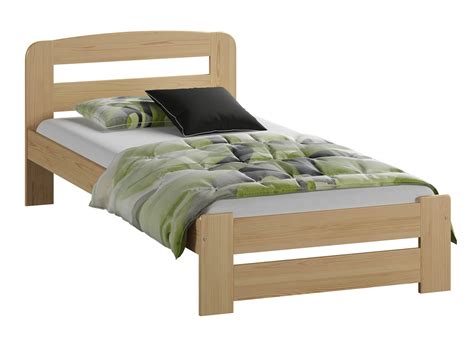 Łóżko drewniane Lidia 90x200 z materacem piankowym - Meble Magnat