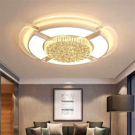 Crystal Chandelier Lighting For Living Room Luminarine Avize Lustre De