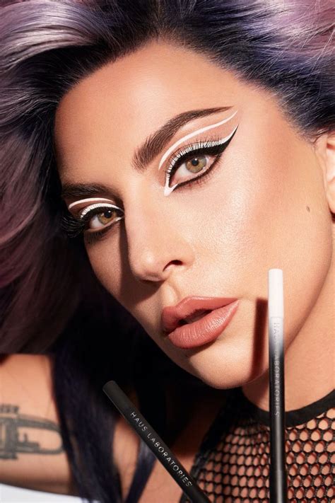 Lady Gaga Stuns In Haus Laboratories Gel Eyeliner Campaign Lady Gaga