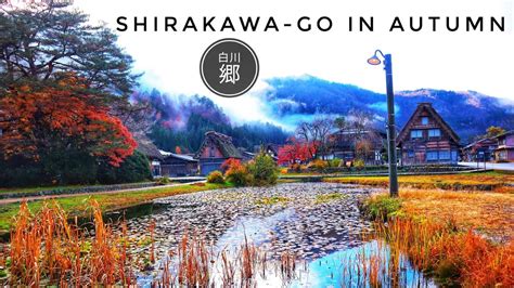 Shirakawa Go In Autumn Travel Guide Most Beautiful Heritage Site Youtube