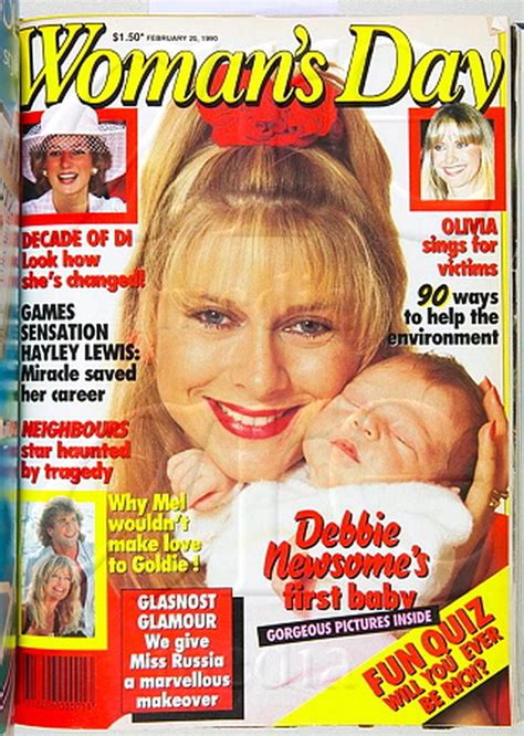 Tara Pavlovics Famous Mum Debbie Newsome On Becoming A Nan Womans Day