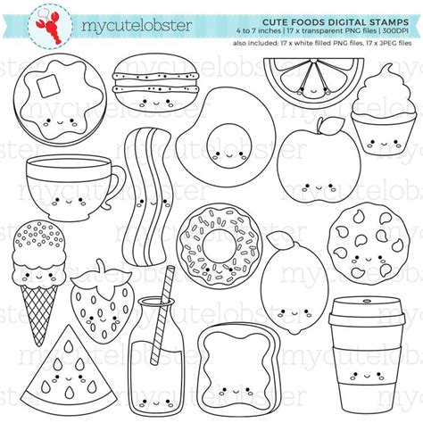 Simple Cute Stickers Outline Designs To Add Cuteness To Your Items