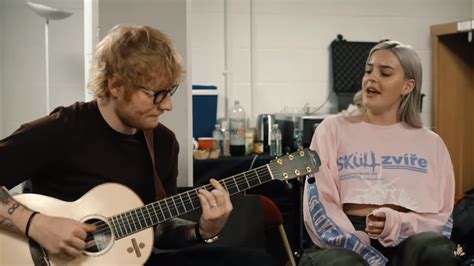 Ed Sheeran Sings Beautiful Moving Duet With His Songwriter Anne Marie