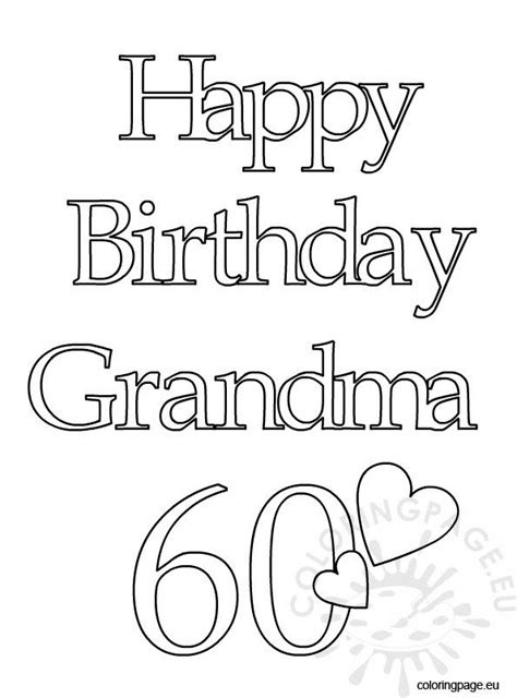 Free Printable Birthday Page Grandma 60
