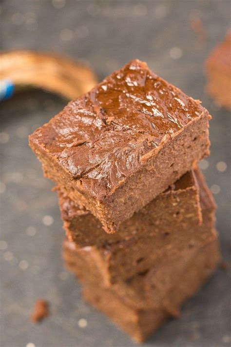 Just Three Healthy Ingredients Are Needed To Make These Flourless Chocolate Brownies Which Are