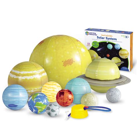 Buy Learning Resources Giant Inflatable Solar System Grades K Solar