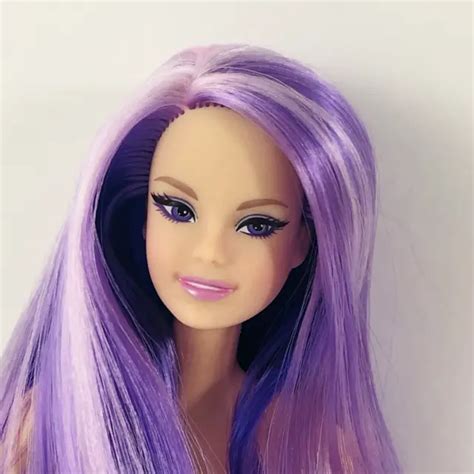 BARBIE COLOR REVEAL Mermaid Made To Move Hybrid NUDE Doll Extra Long