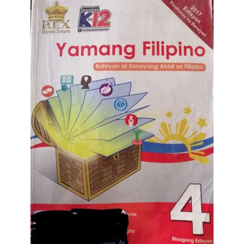 Grade 4 Yamang Filipino Batayan At Sanayang Aklat Sa Filipino Shopee