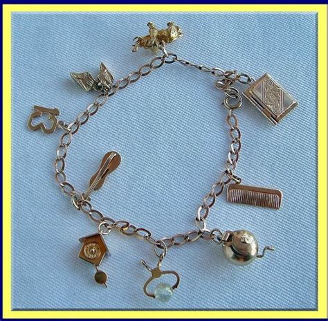 Vintage Charm Bracelets Memories On A Dainty Chain The Vintage Inn