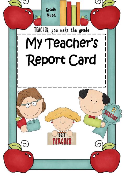 Engaging Lessons And Activities My Teachers Report Card End Of The